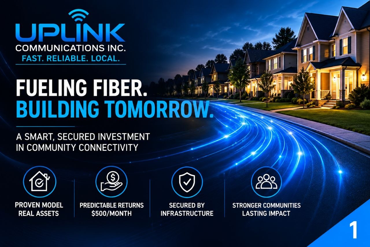 Slide 1: Fueling Fiber. Building Tomorrow.